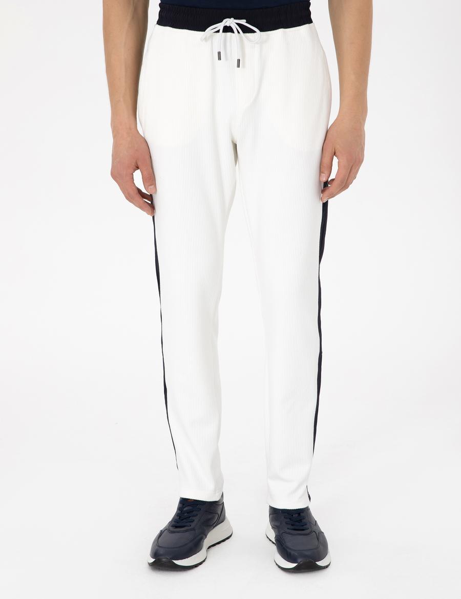 Ekru Regular Fit Eşofman Altı