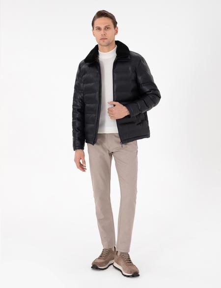 Bej Slim Fit Kanvas Pantolon - 50295952006