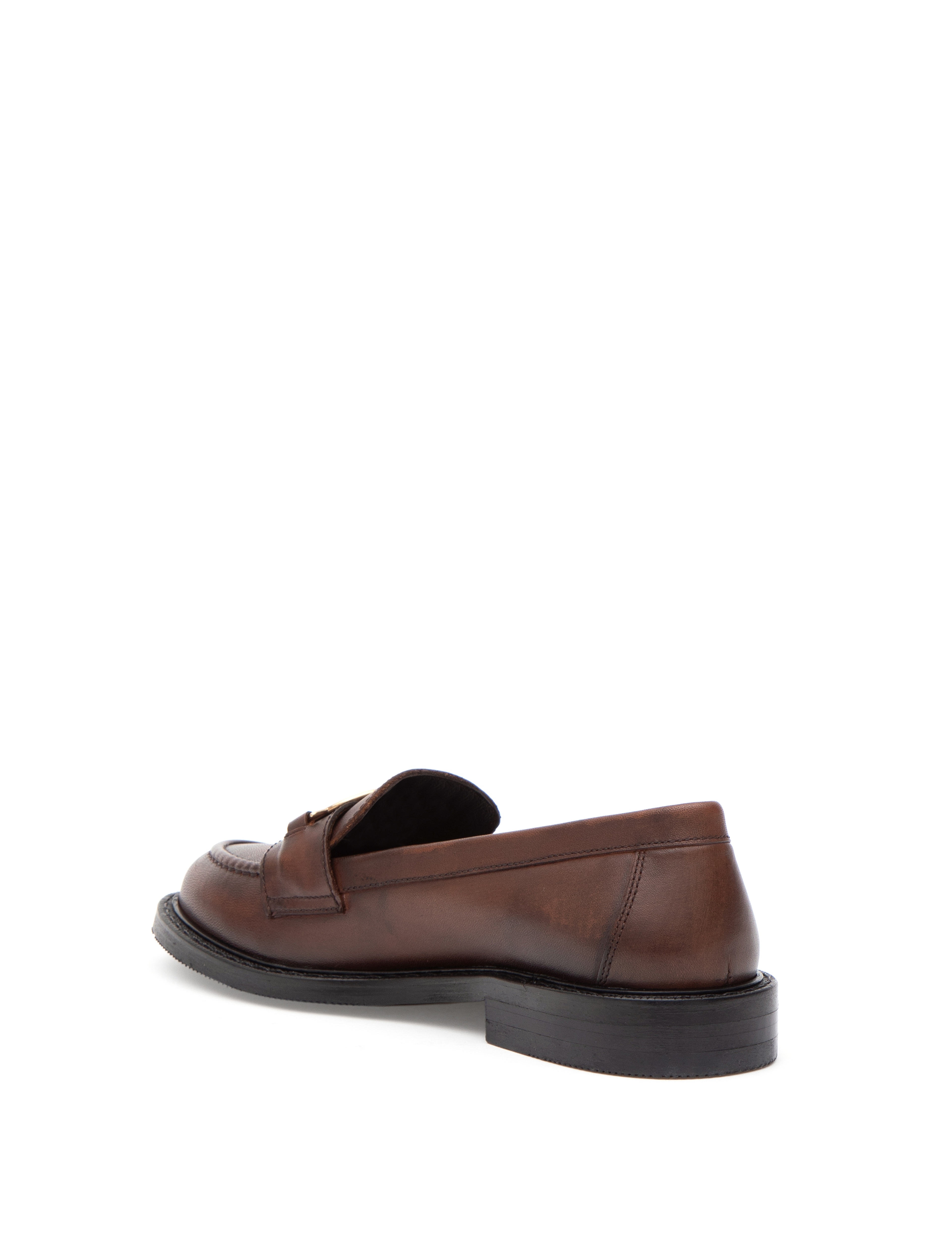 Taba Deri Casual Ayakkabı - Image 4