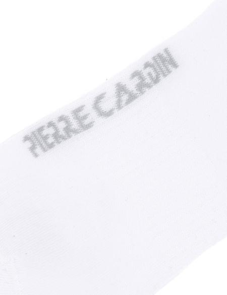 Erkek Pamuk Karışımlı Beyaz Soket Desenli Çorap - 50299801001