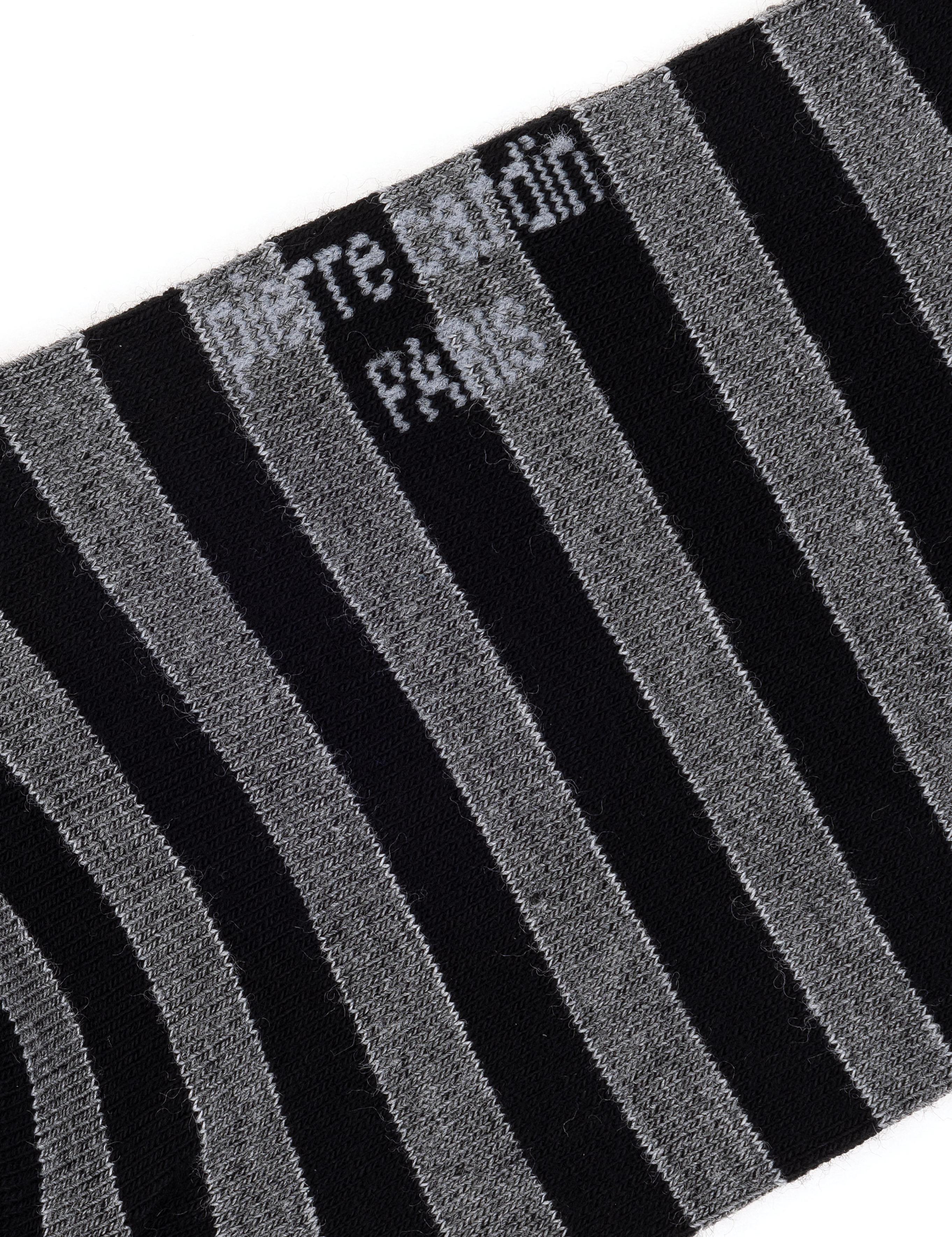 Erkek Bambu Karışımlı Siyah Soket Desenli Çorap