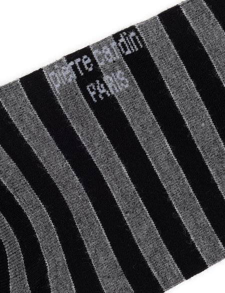 Erkek Bambu Karışımlı Siyah Soket Desenli Çorap - 50299888001