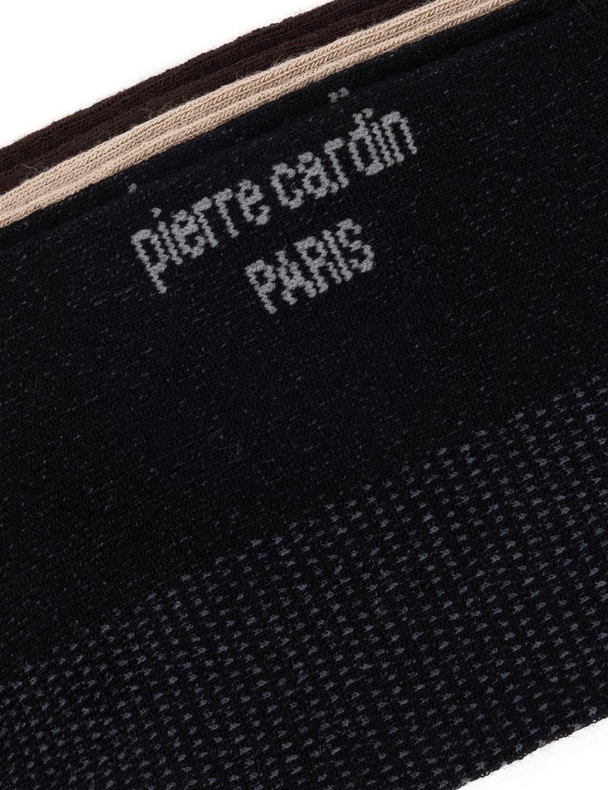 Erkek Bambu Karışımlı 3'lü Paket Kahverengi Soket Basic Çorap - 50304465004