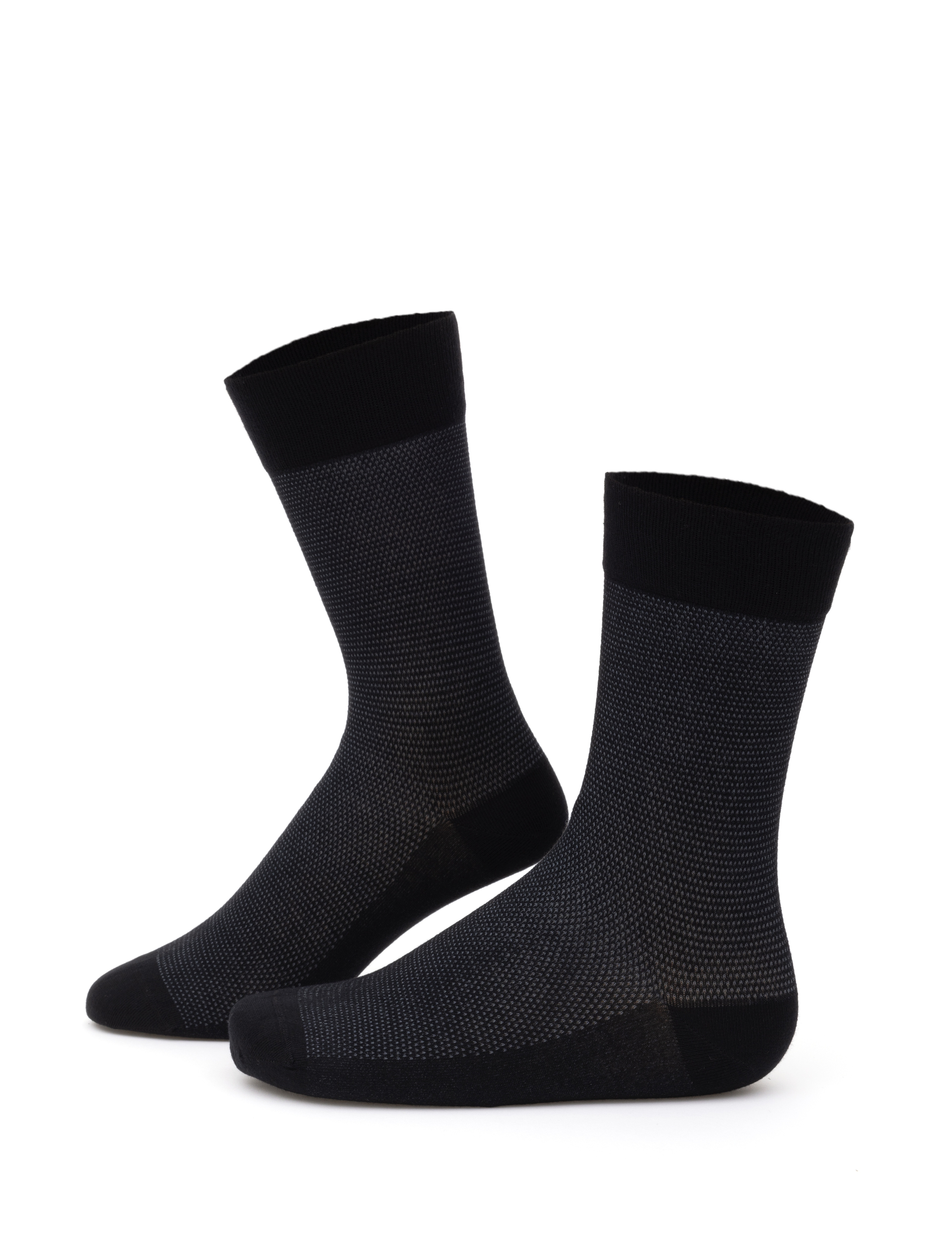 Erkek Bambu Karışımlı 3'lü Paket Kahverengi Soket Basic Çorap - Image 3