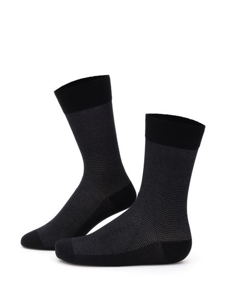 Erkek Bambu Karışımlı 3'lü Paket Kahverengi Soket Basic Çorap - 50304465004