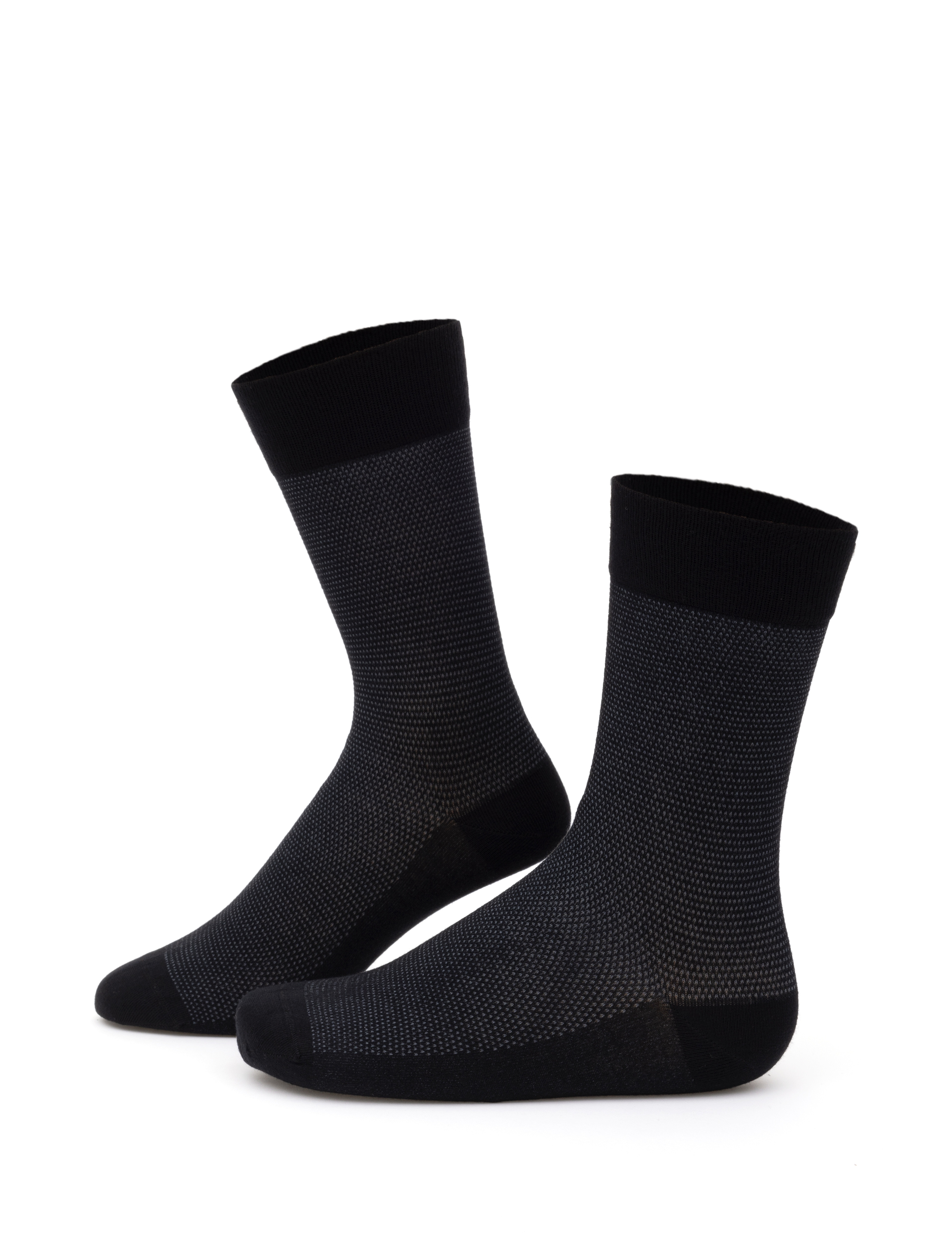 Erkek Bambu Karışımlı 3'lü Paket Antrasit Soket Basic Çorap - Image 4
