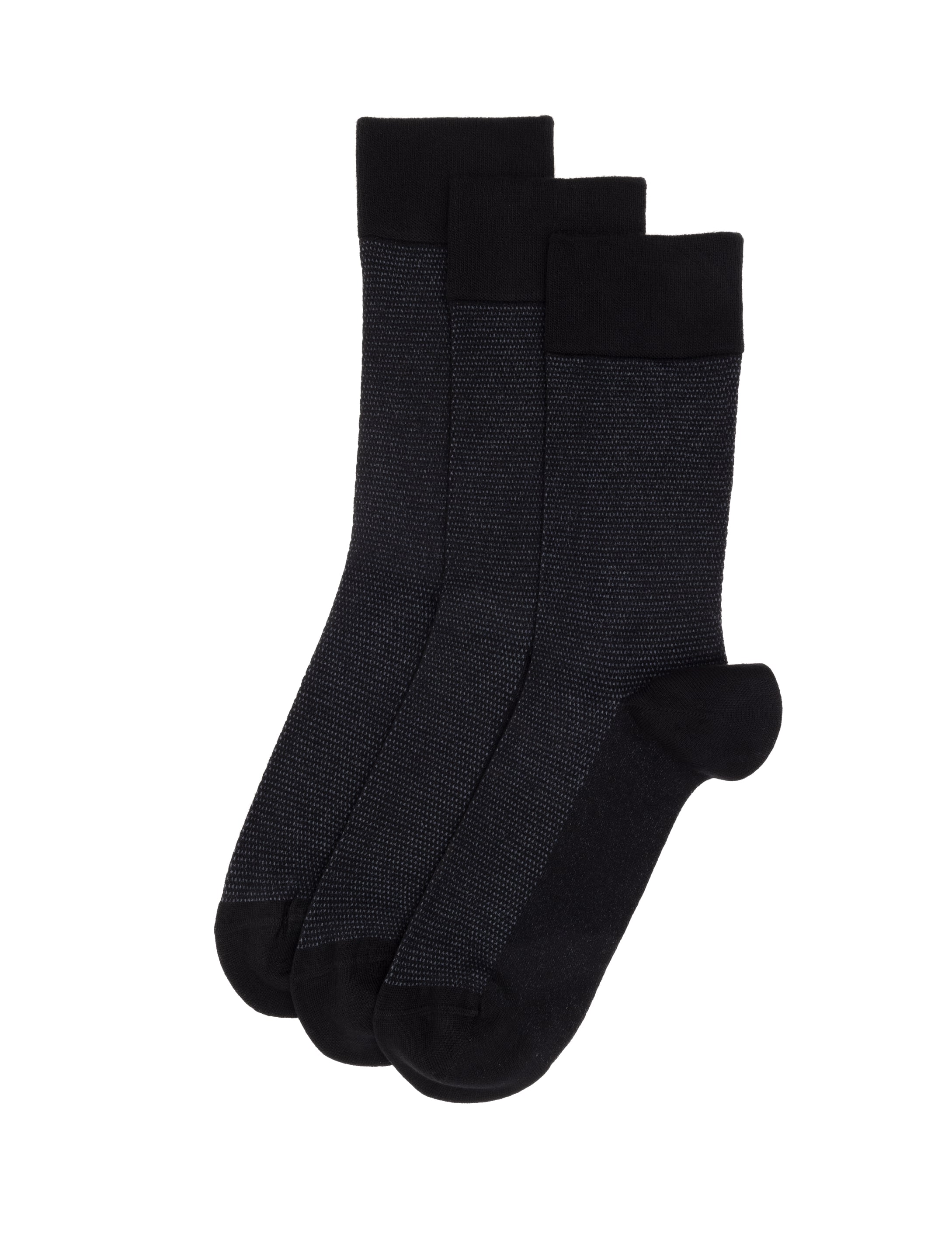 Erkek Bambu Karışımlı 3'lü Paket Antrasit Soket Basic Çorap