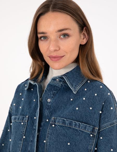 İndigo Comfort Fit Jean Ceket - 50291400011