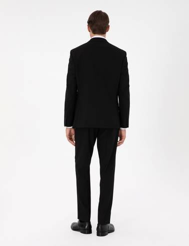 Siyah Slim Fit Takım Elbise