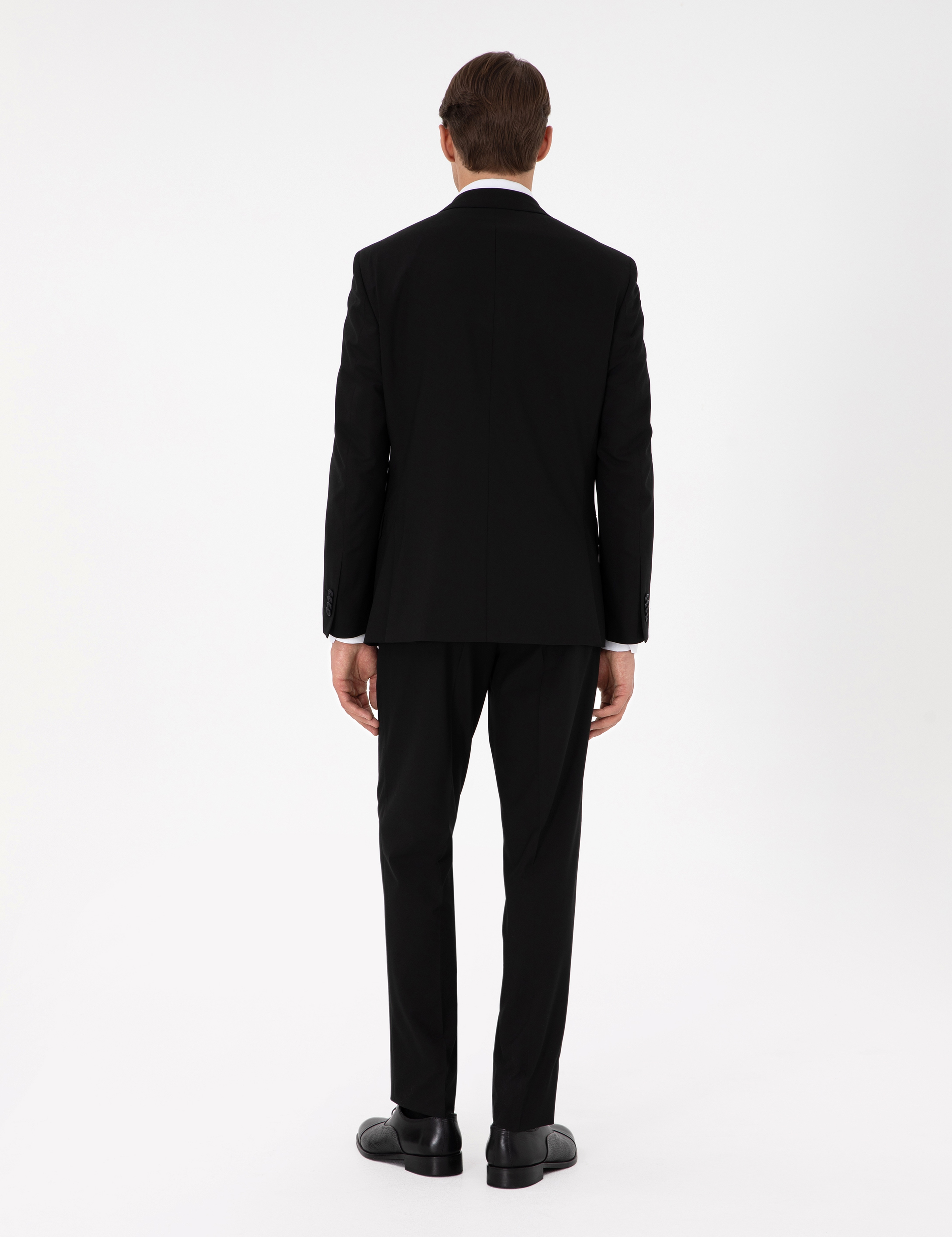Siyah Slim Fit Takım Elbise - Image 5