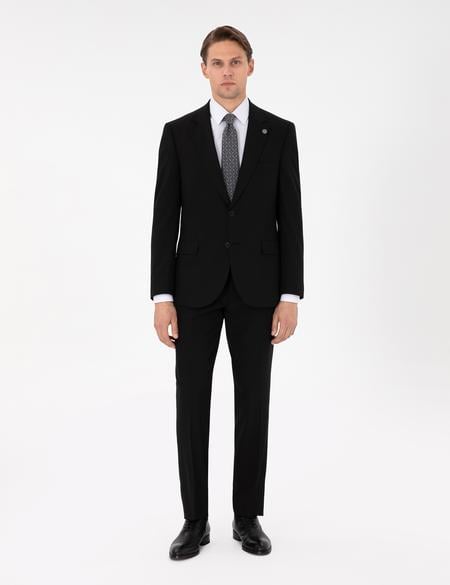 Siyah Slim Fit Takım Elbise - 50306773005