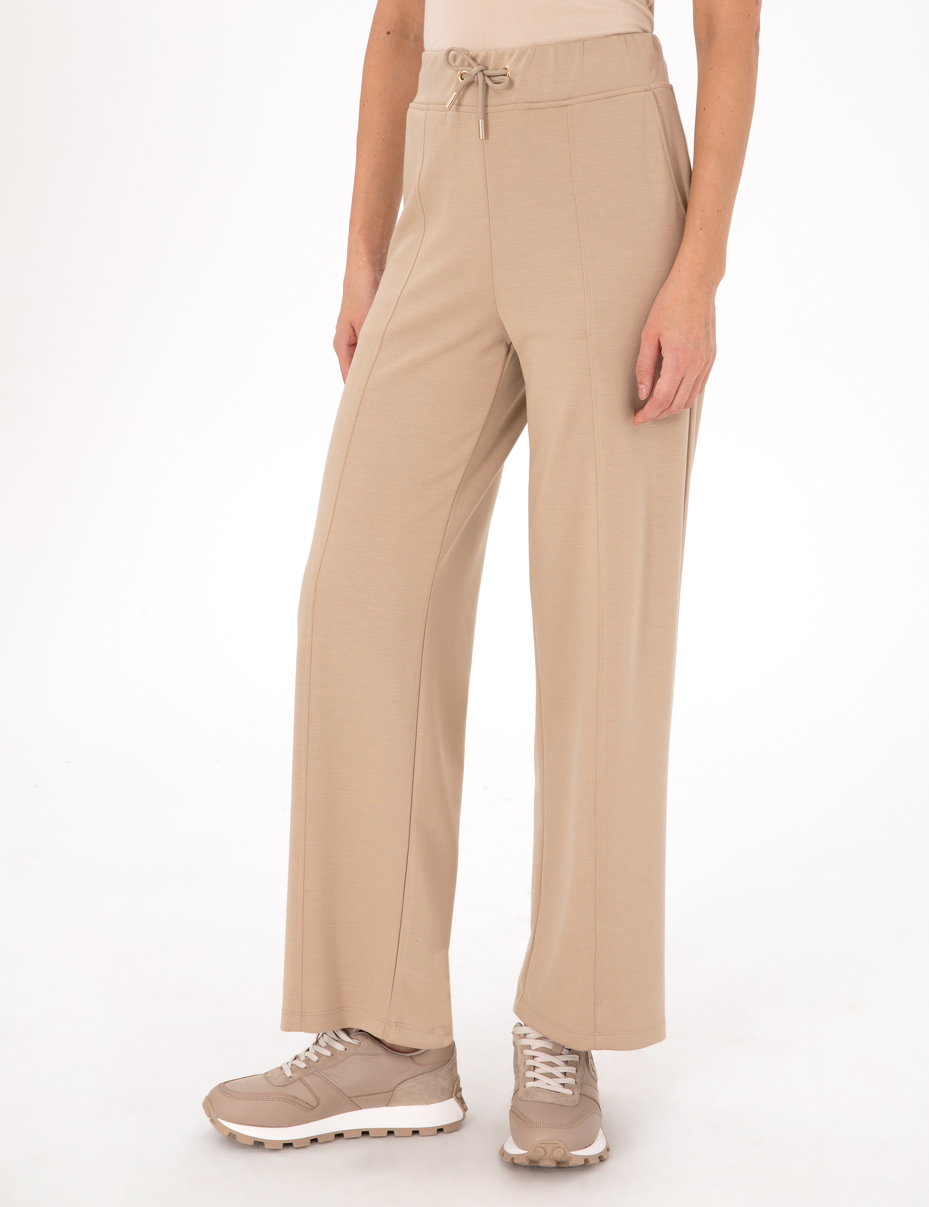 Bej Loose Fit Eşofman Altı - Image 2