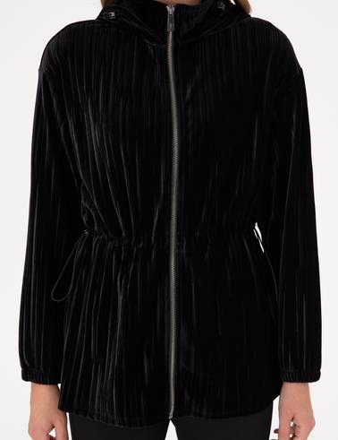 Siyah Oversize Örme Hırka