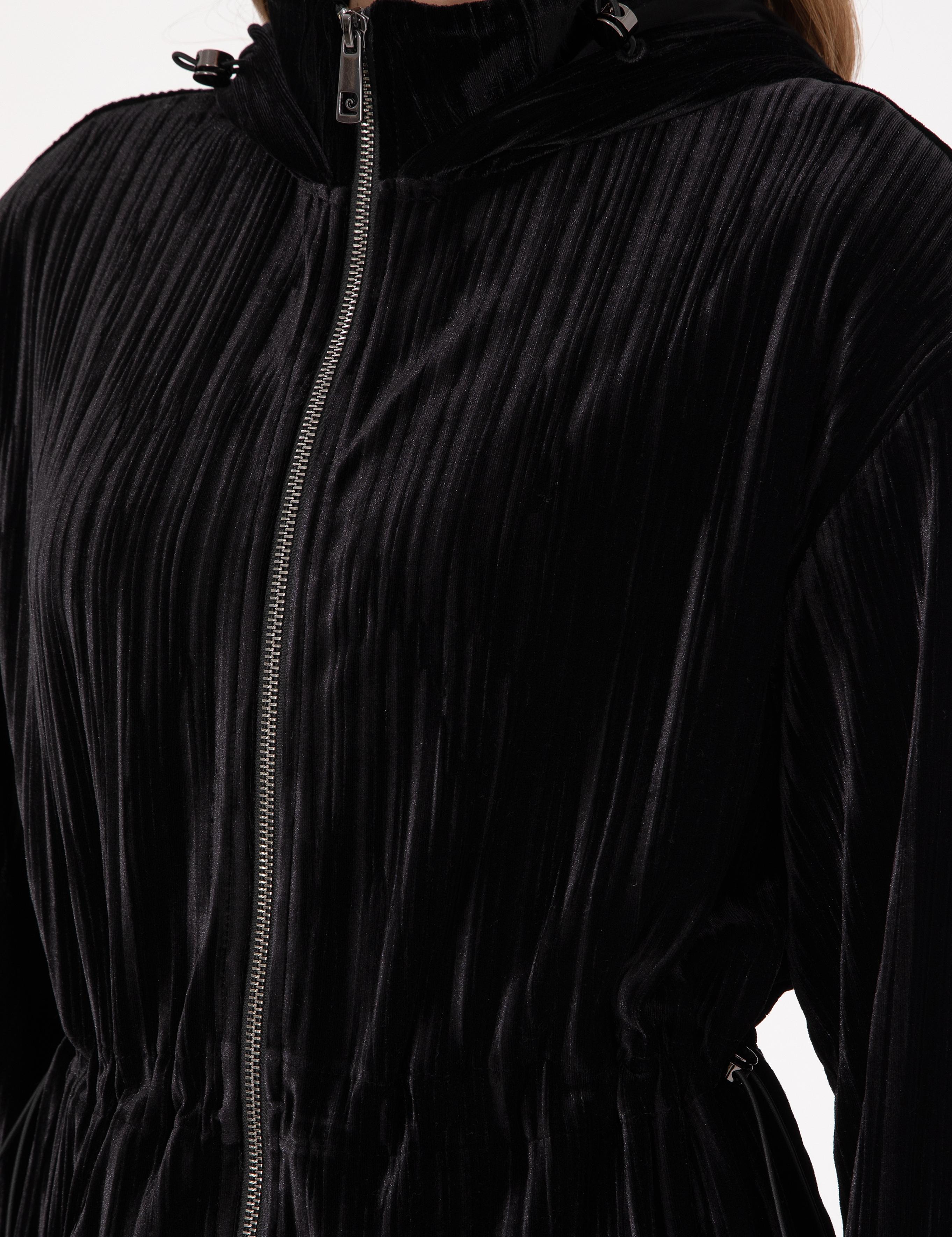 Siyah Oversize Örme Hırka