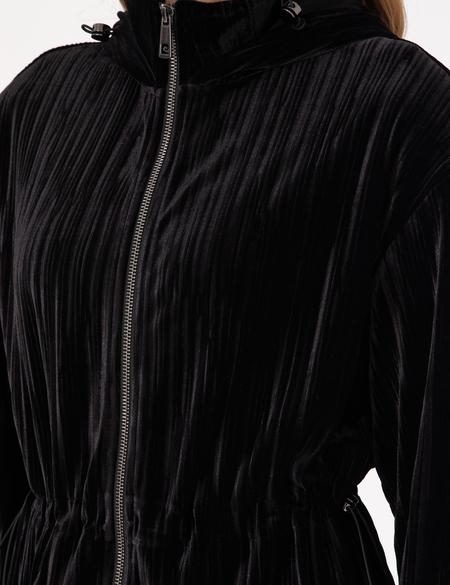 Siyah Oversize Örme Hırka - 50290970010