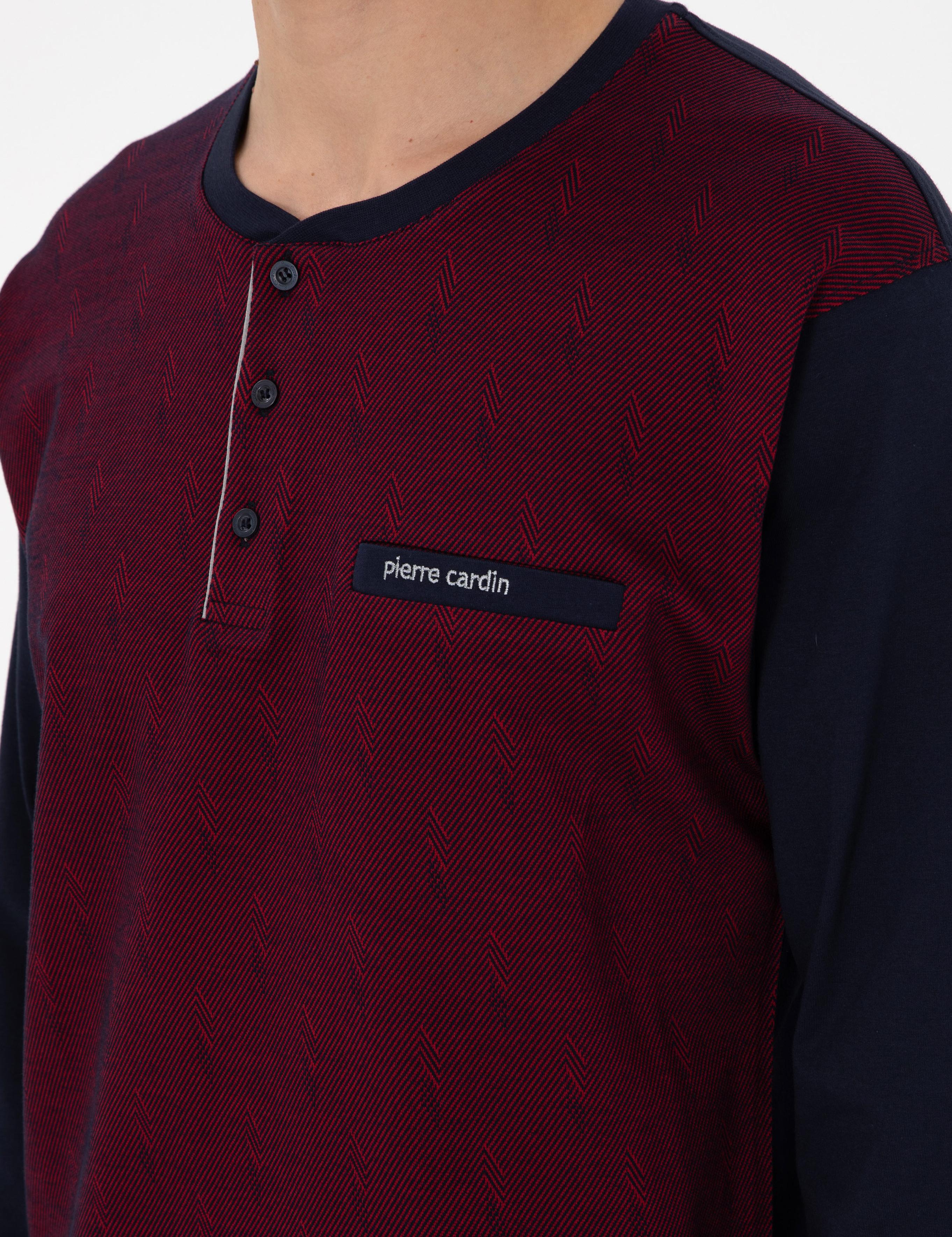 Bordo Pijama Takımı