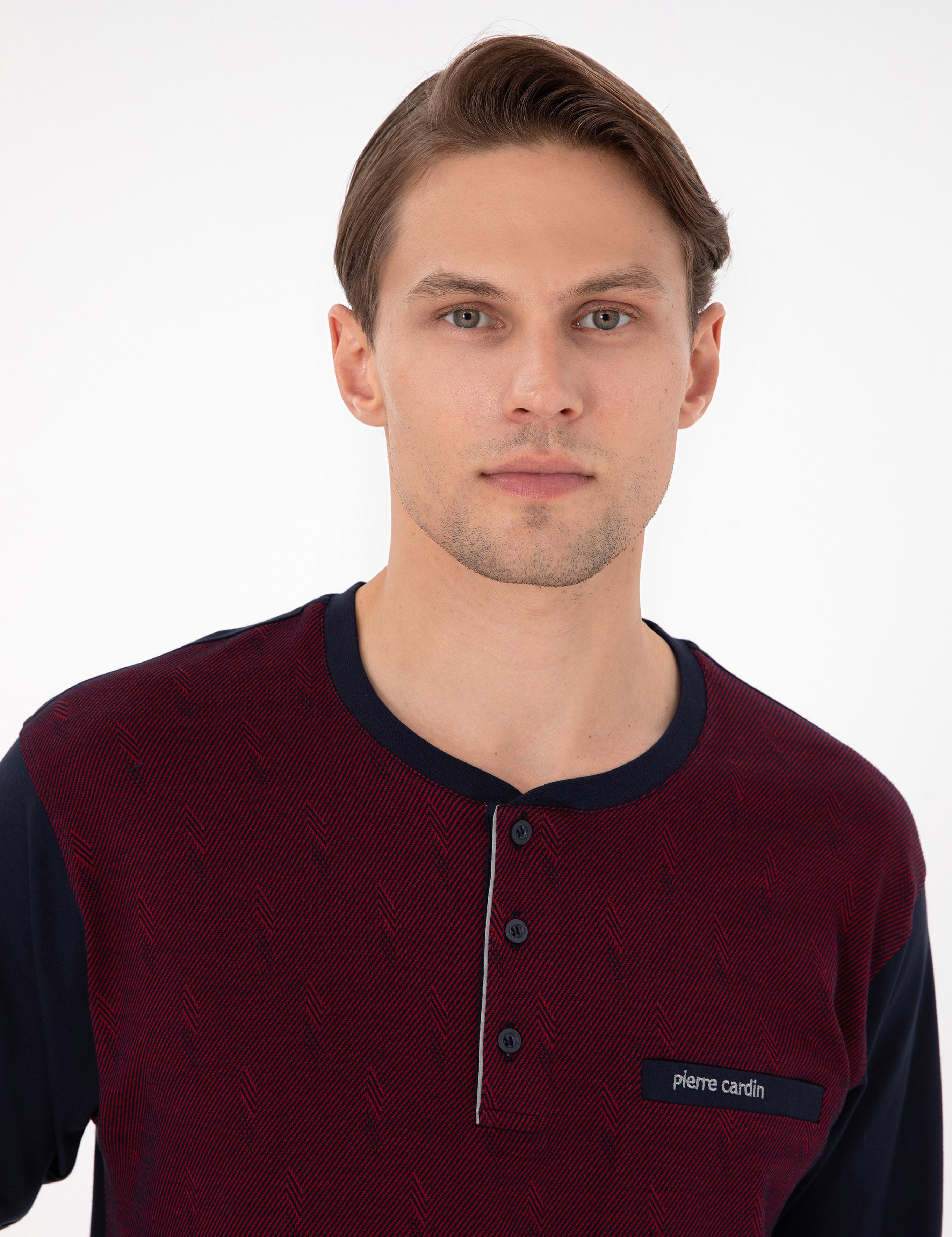 Bordo Pijama Takımı