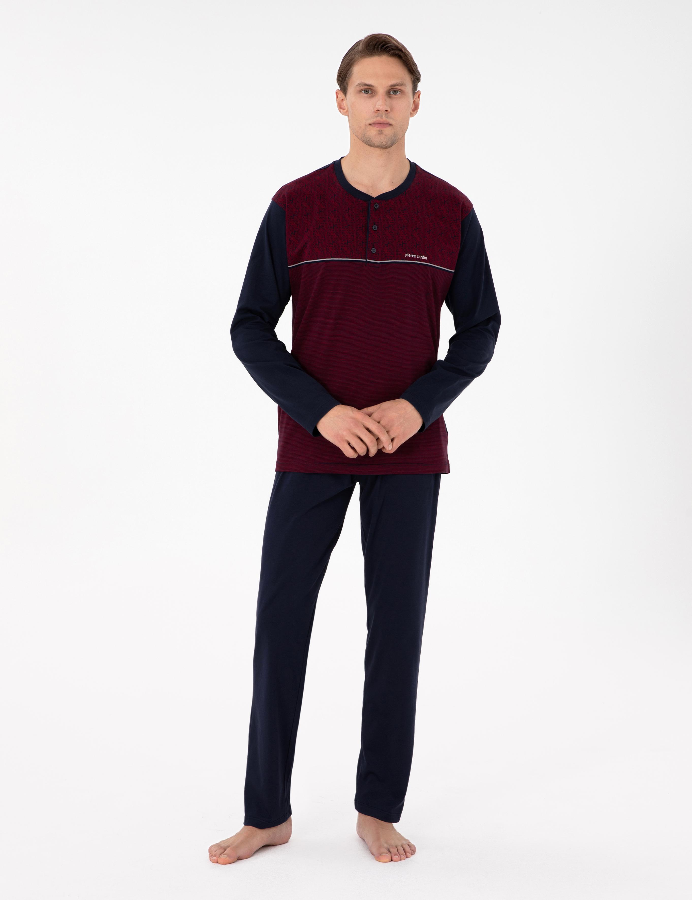 Bordo Pijama Takımı