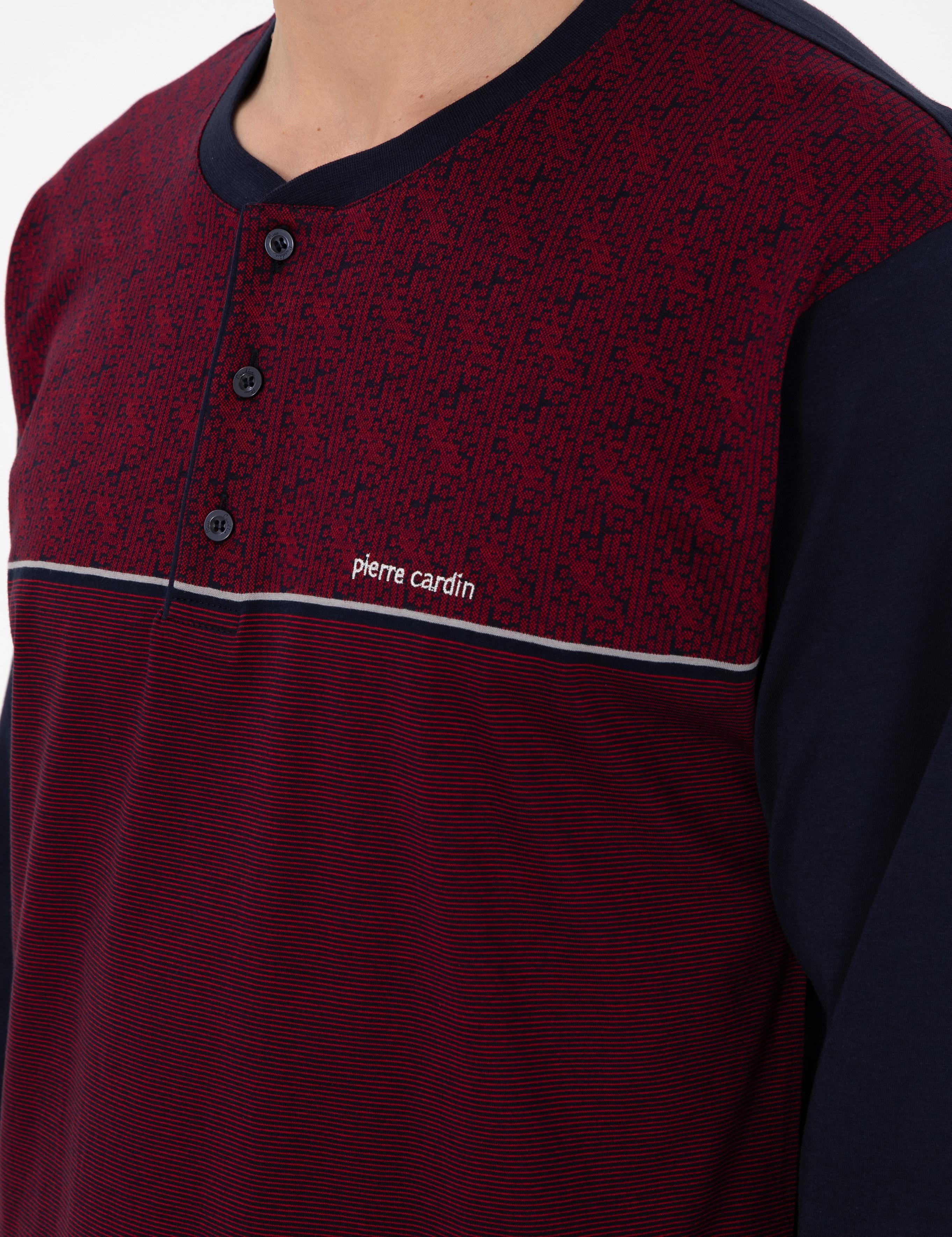 Bordo Pijama Takımı