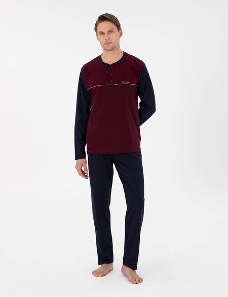 Bordo Pijama Takımı - 50306698004