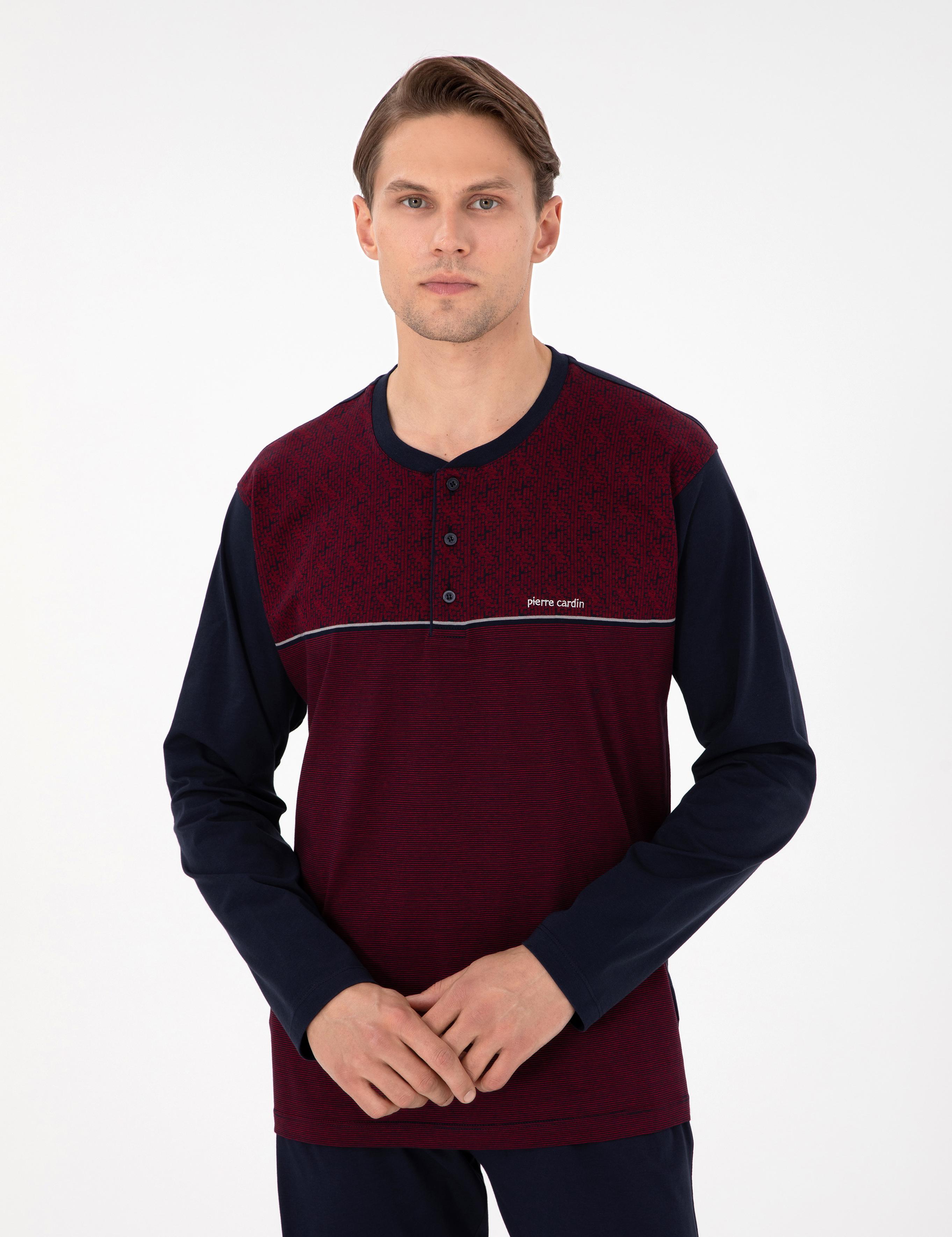 Bordo Pijama Takımı