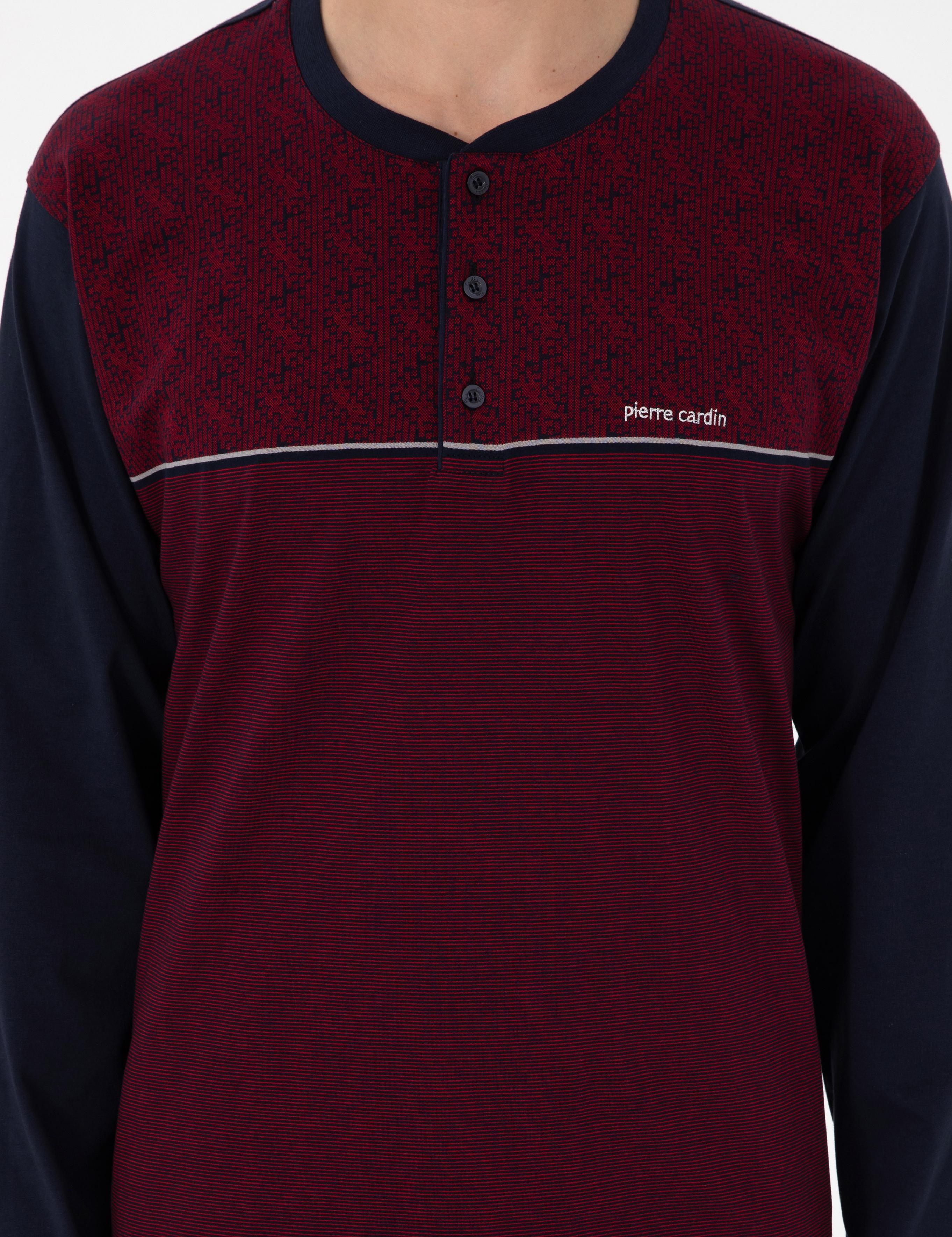 Bordo Pijama Takımı