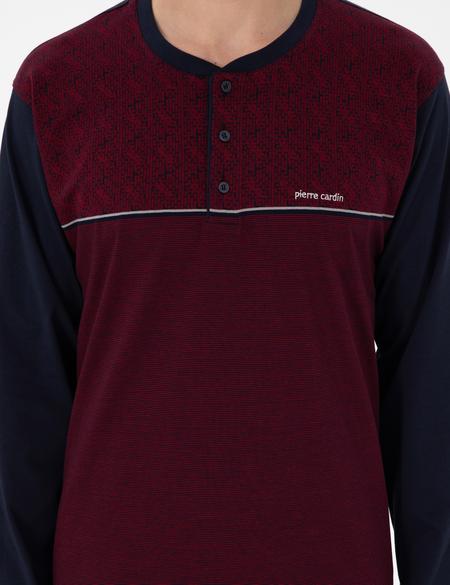 Bordo Pijama Takımı - 50306698004