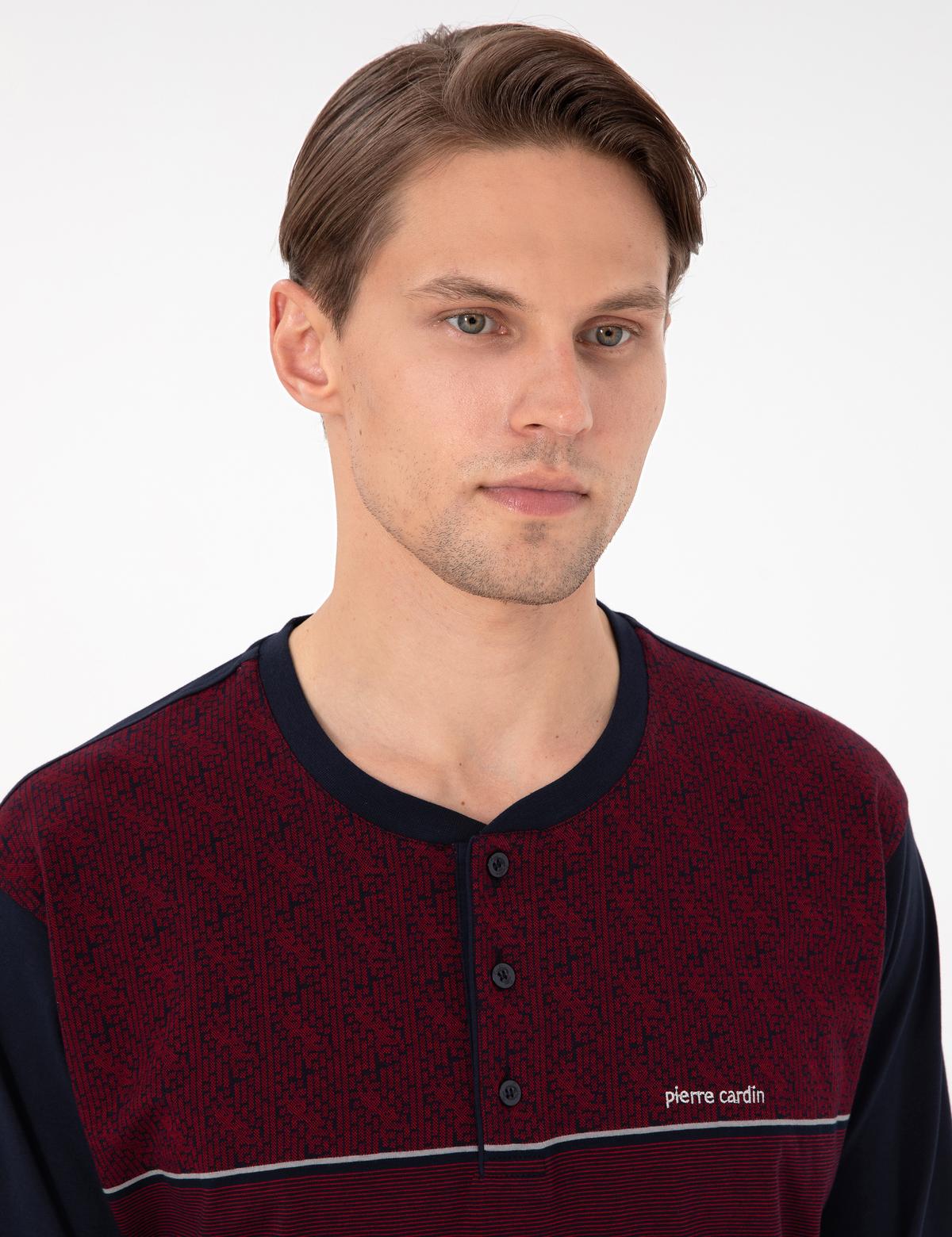 Bordo Pijama Takımı - 50306698004