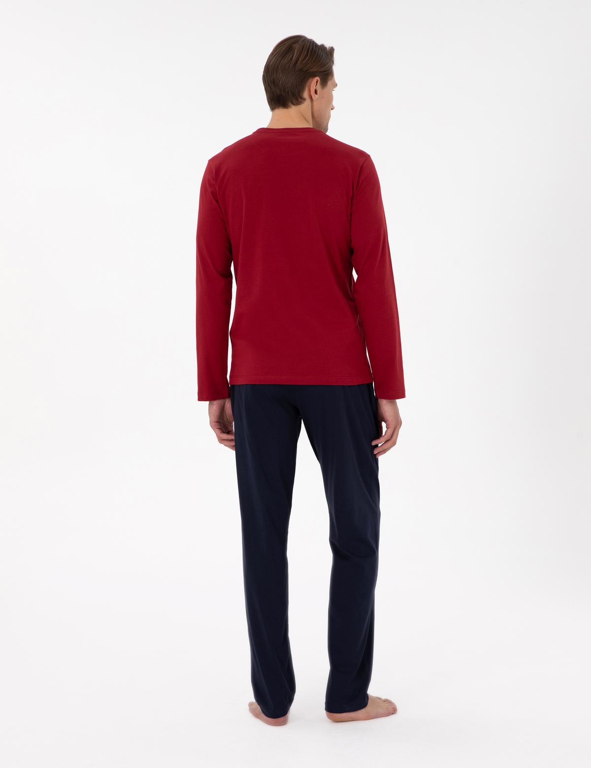 Bordo Pijama Takımı - 50306725003