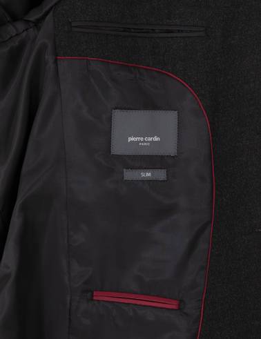 Antrasit Slim Fit Takım Elbise