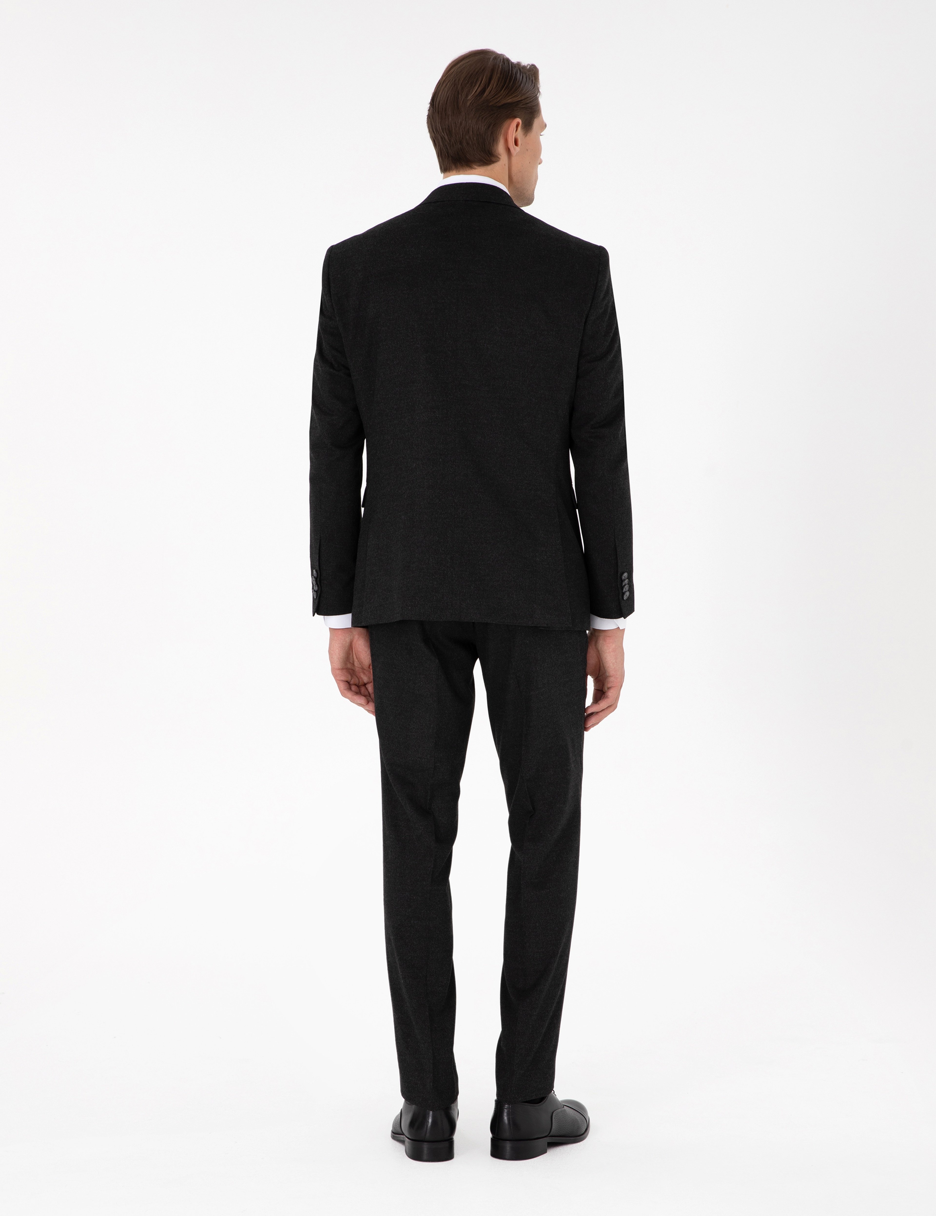 Antrasit Slim Fit Takım Elbise - Image 5