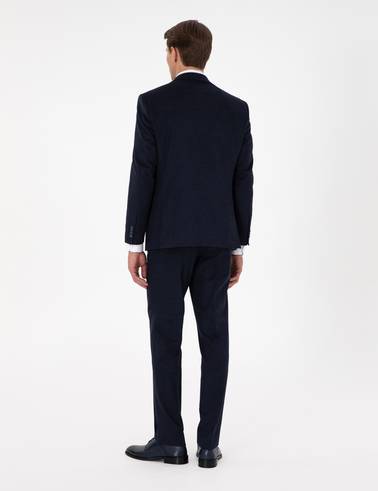 Lacivert Slim Fit Takım Elbise