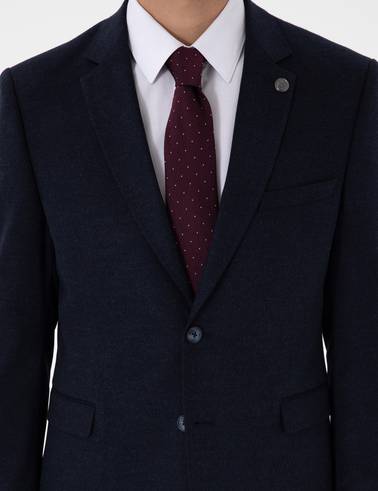 Lacivert Slim Fit Takım Elbise
