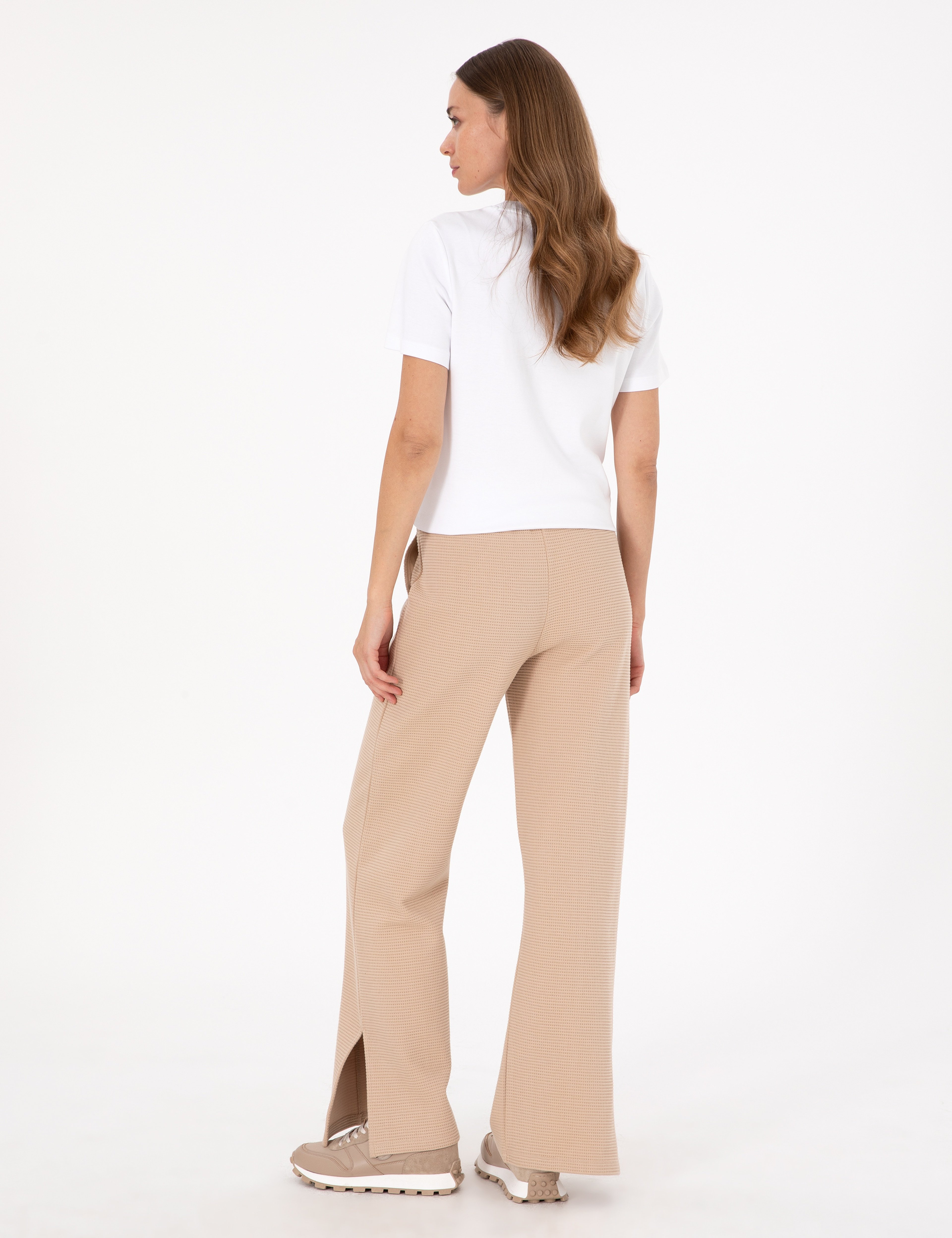 Bej Jogger Fit Eşofman Altı