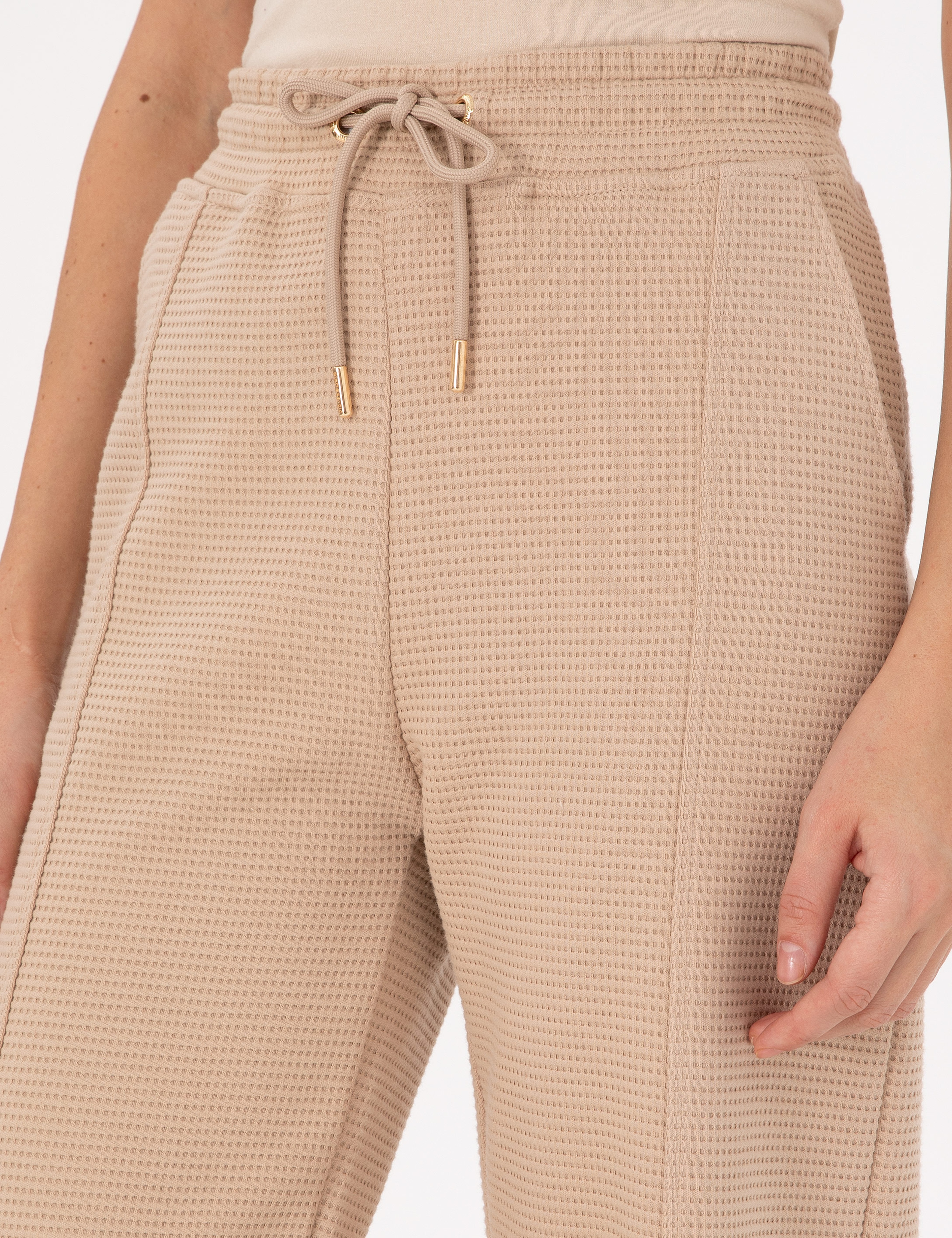 Bej Jogger Fit Eşofman Altı - Image 5