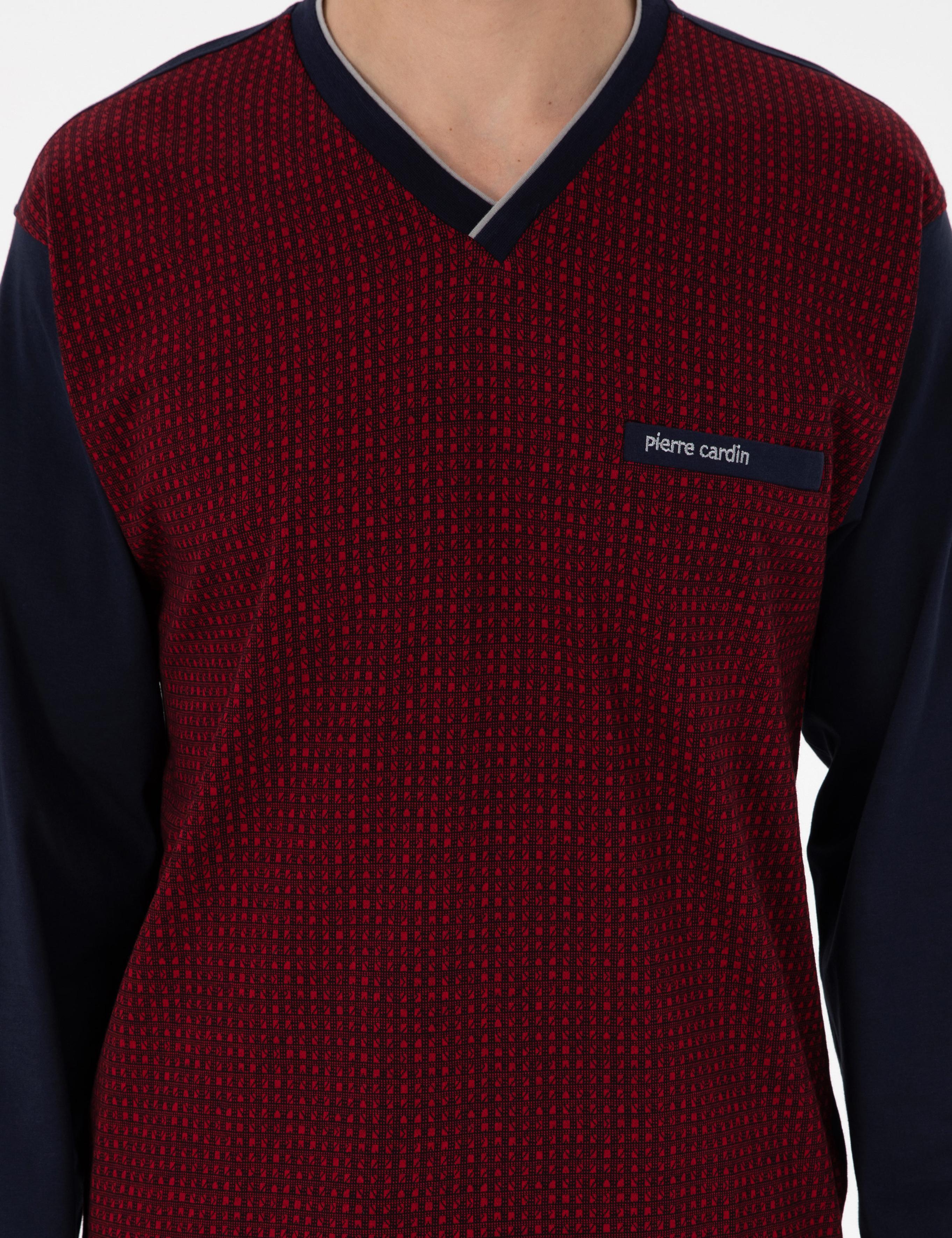 Bordo Pijama Takımı