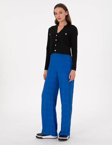 Saks Loose Fit Kanvas Pantolon
