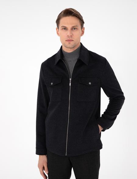 Antrasit Regular Fit Ceket - 50296577023