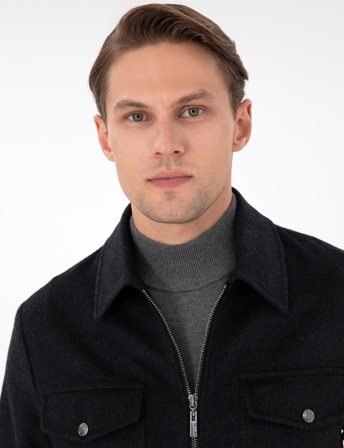 Antrasit Regular Fit Ceket - 50296577023