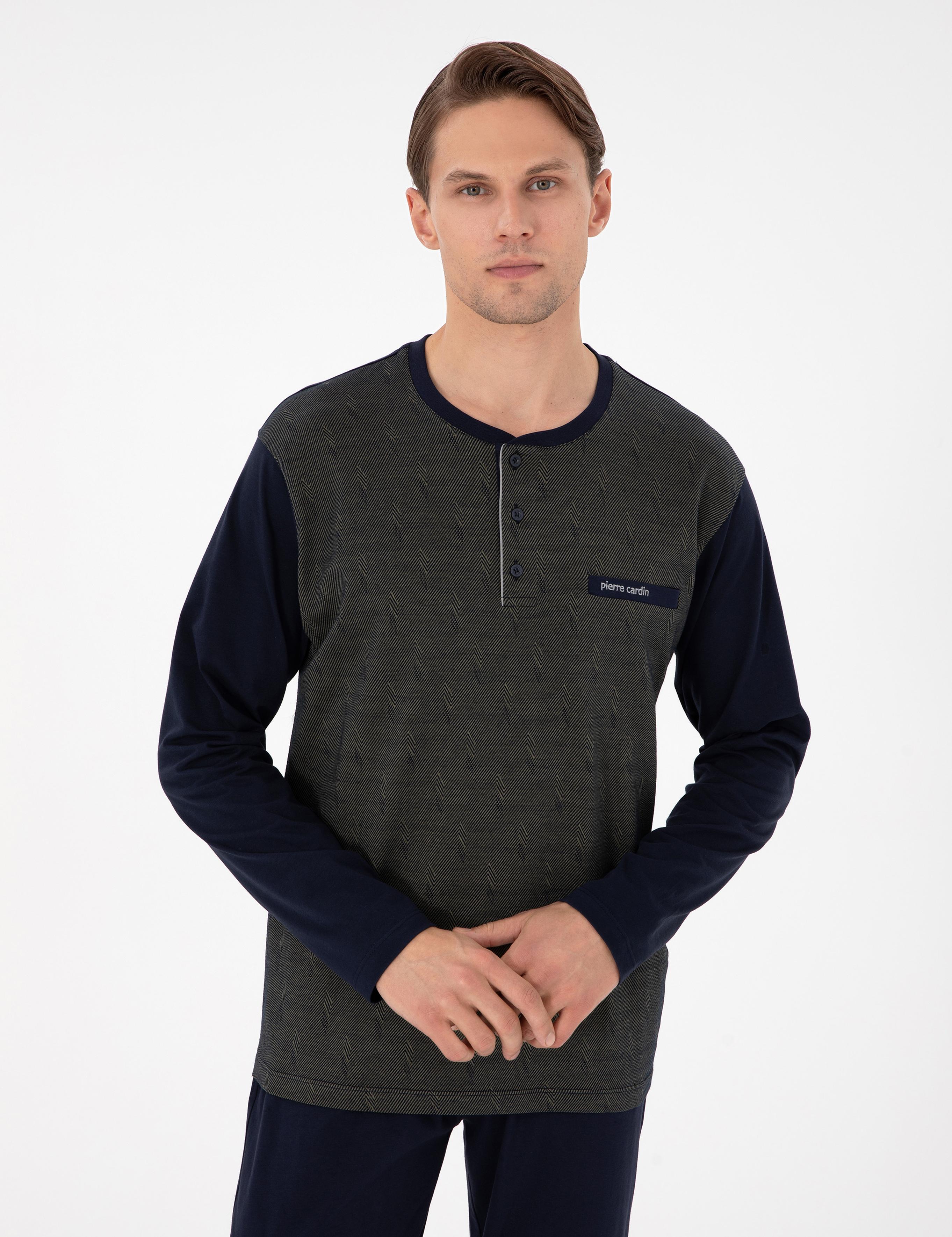 Yeşil Uzunkol Pijama Takımı