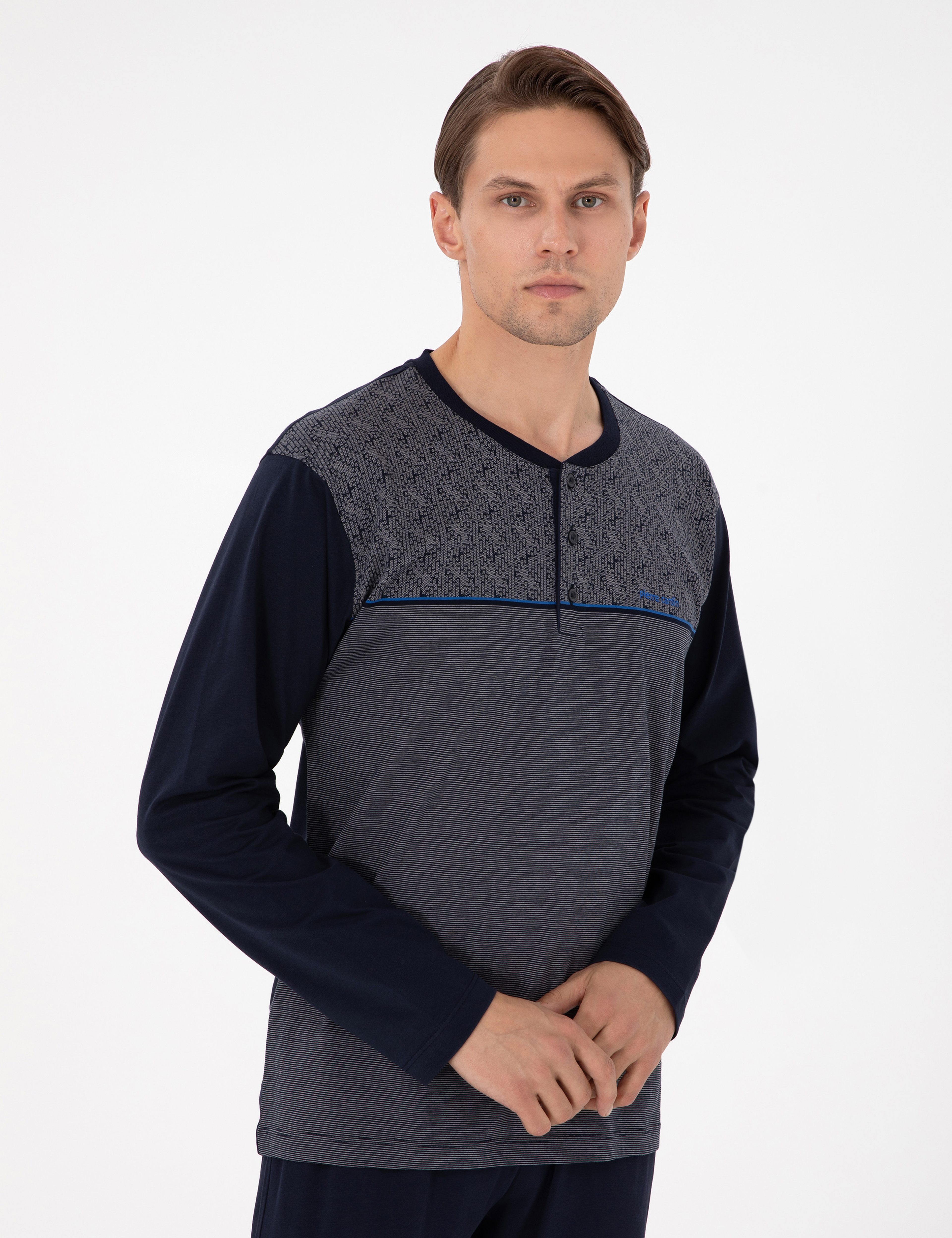 Lacivert Pijama Takımı - Image 3