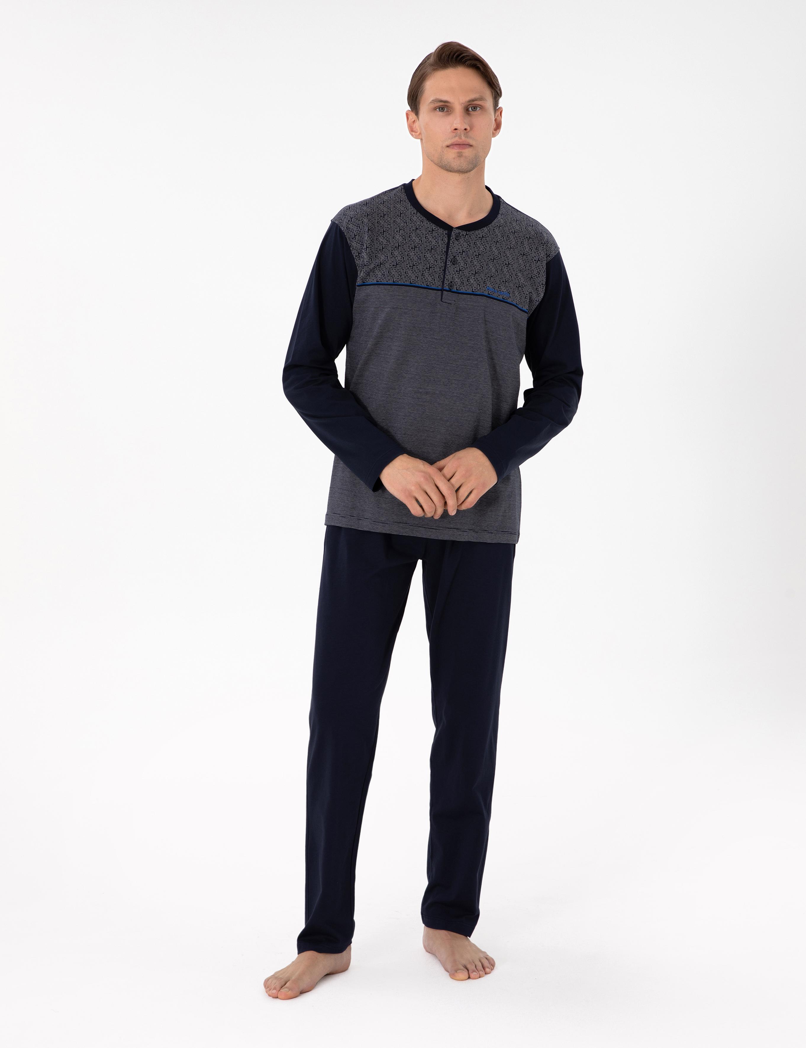 Lacivert Pijama Takımı