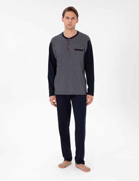 Lacivert Pijama Takımı - 50306699006