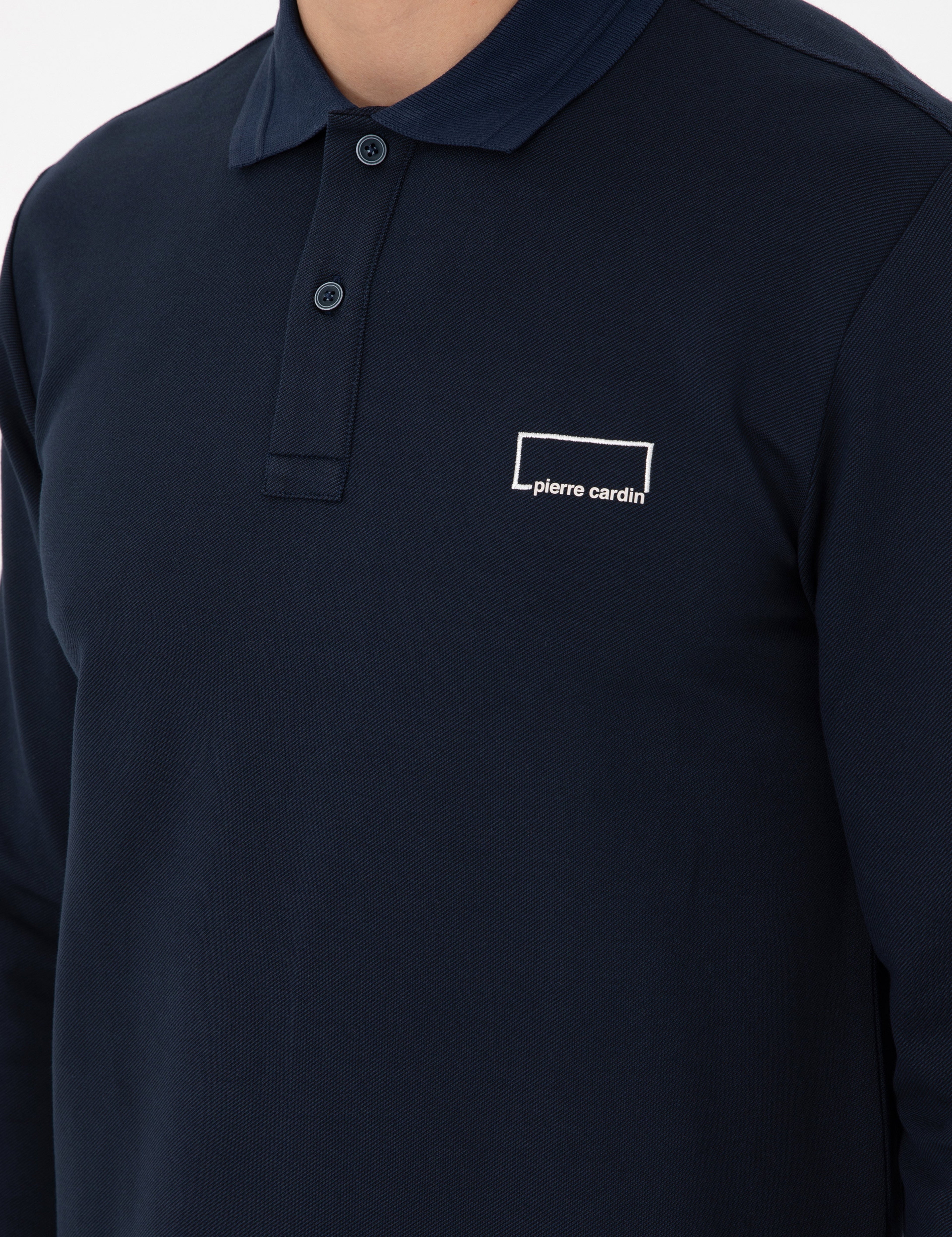 Koyu Lacivert Slim Fit Sweatshirt - Image 7