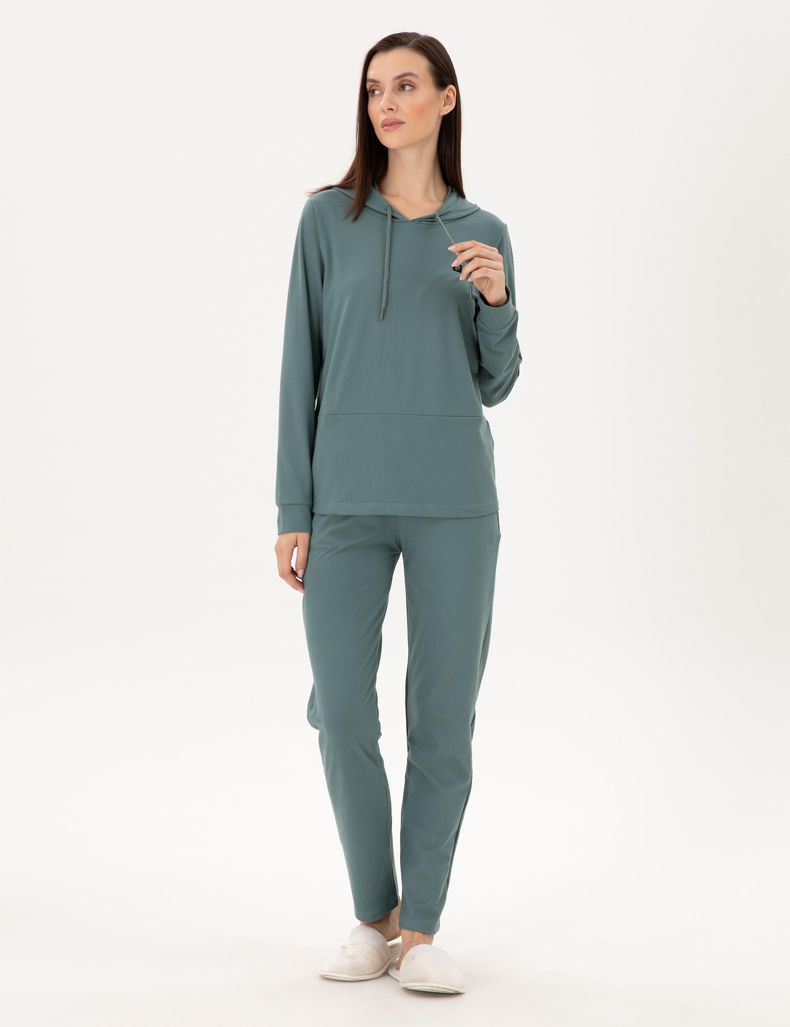 Koyu Yeşil Pijama Takımı