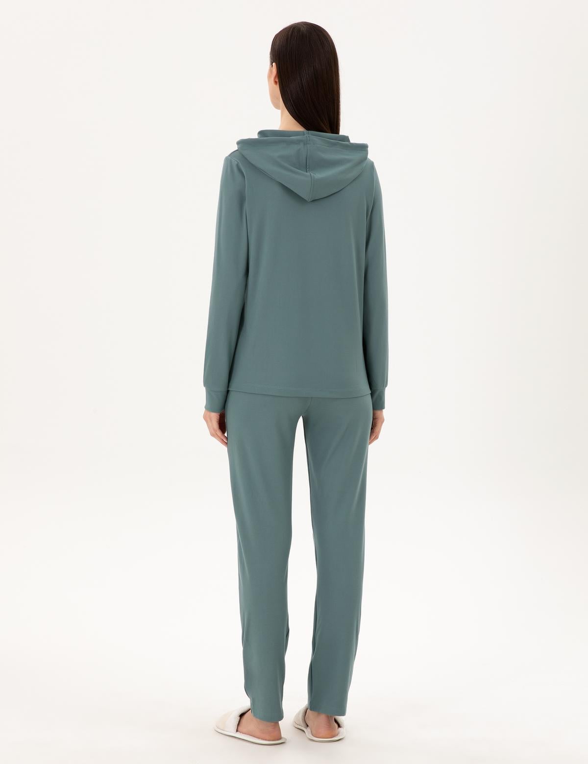 Koyu Yeşil Pijama Takımı - 50311338003