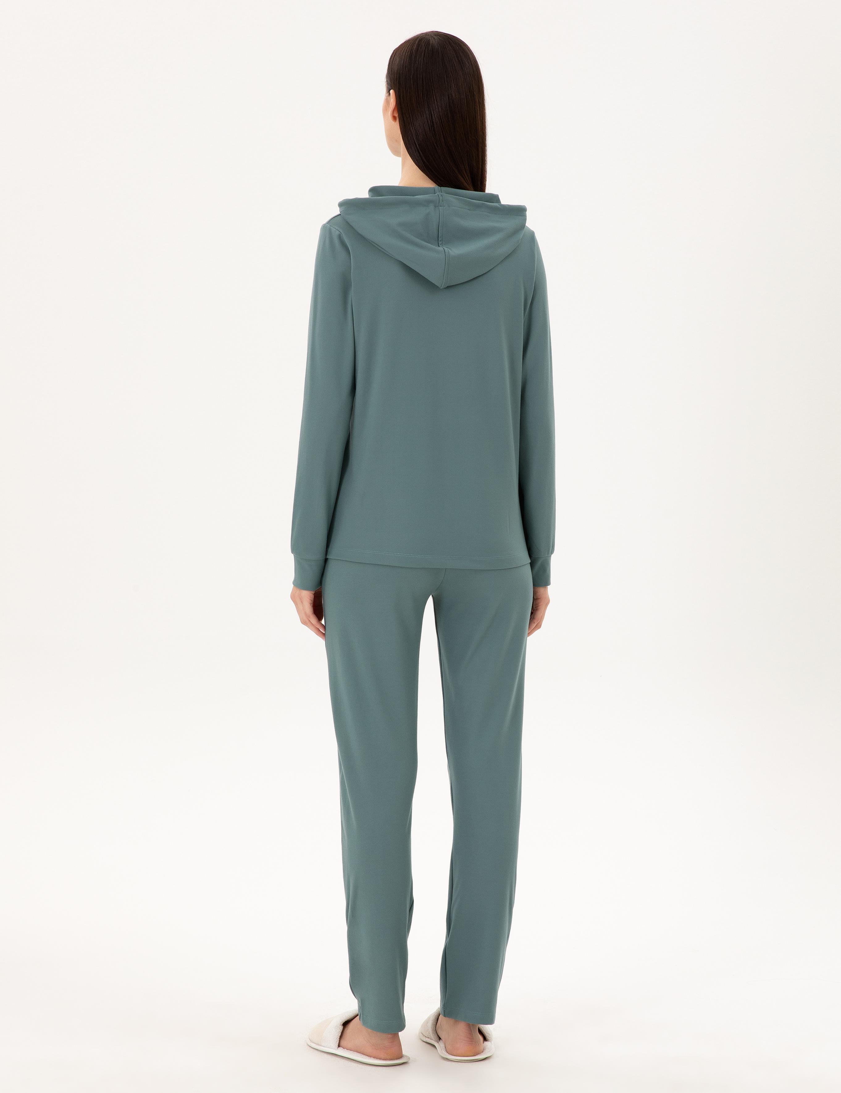 Koyu Yeşil Pijama Takımı