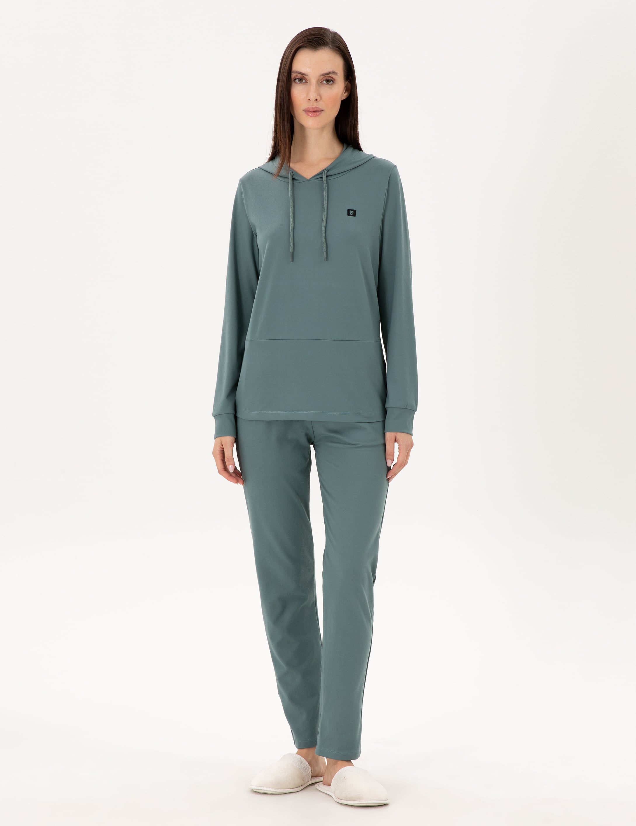 Koyu Yeşil Pijama Takımı