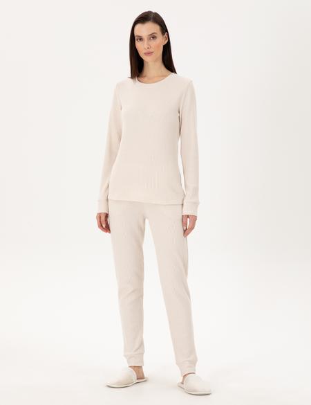 Ekru Pijama Takımı - 50311336002