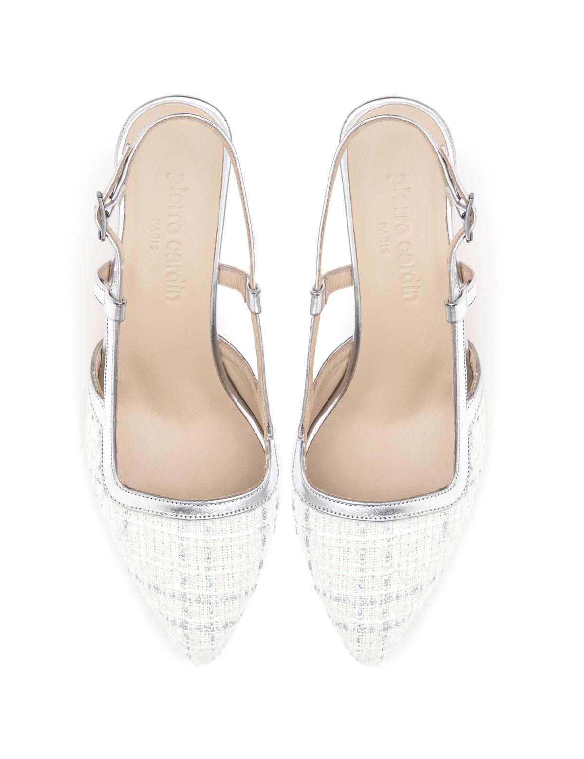 Beyaz Topuklu Ayakkabı - 50287514010